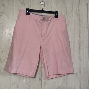 IZOD Golf Men's Golf Shorts Size‎ 34 Pink 10" Inseam Knit
